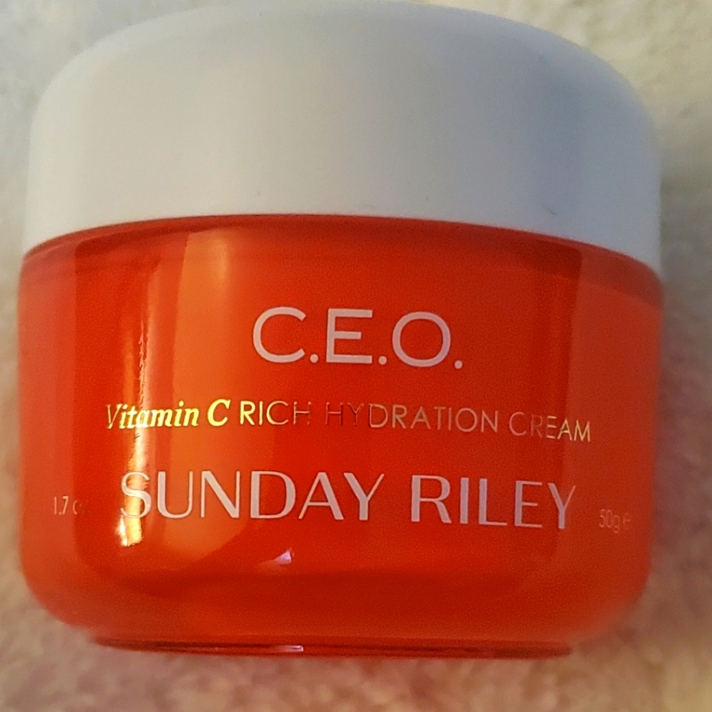 Sunday Riley CEO Vitamin C Cream.
